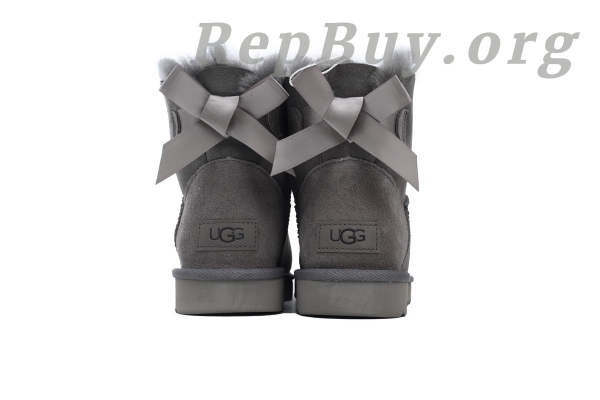 UGG Mini Bailey Bow II Grey 1016501 - 图片 3