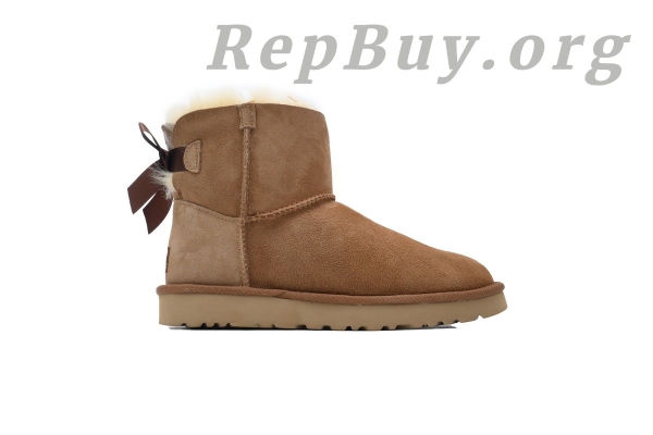 UGG Mini Bailey Bow II Khaki 1016501 - 图片 2