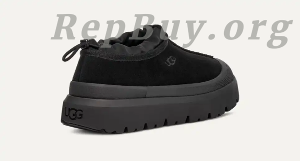 UGG Tasman Weather Hybrid Slip-On Slippers Black 1144096 - 图片 3
