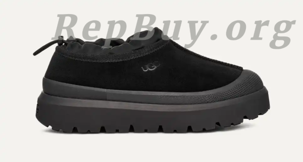 UGG Tasman Weather Hybrid Slip-On Slippers Black 1144096 - 图片 2