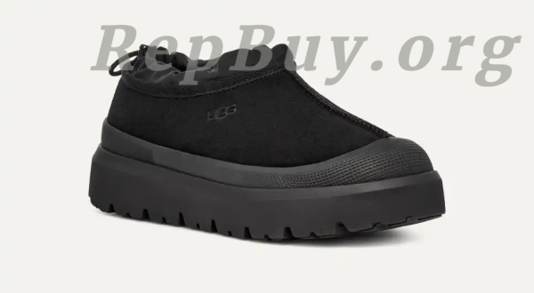 UGG Tasman Weather Hybrid Slip-On Slippers Black 1144096 - 图片 4