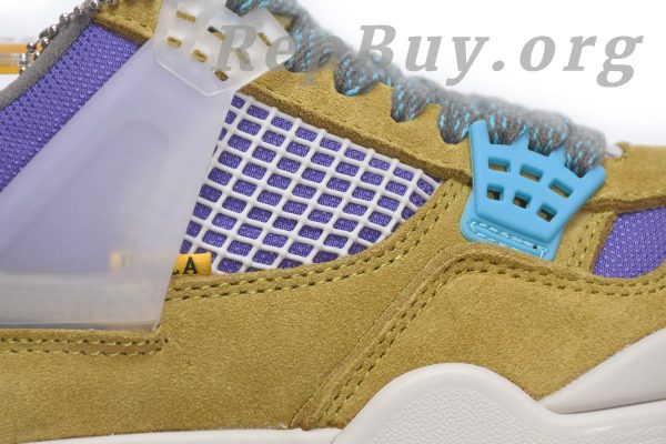 Top Version Union LA x Air Jordan 4 Retro SP Desert Moss DJ5718-300 - Image 6