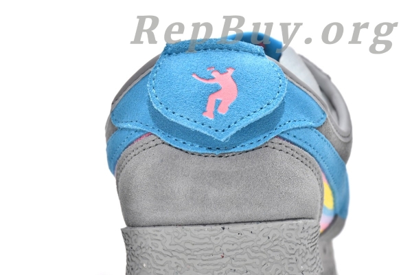 Union LA x Nike Cortez Blue Pink Yellow Grey DR1413-002 - Image 9
