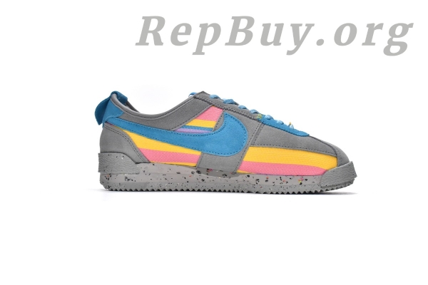 Union LA x Nike Cortez Blue Pink Yellow Grey DR1413-002 - Image 19