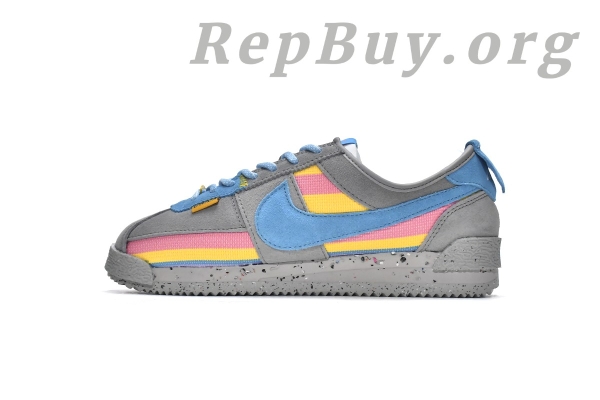 Union LA x Nike Cortez Blue Pink Yellow Grey DR1413-002 - Image 20