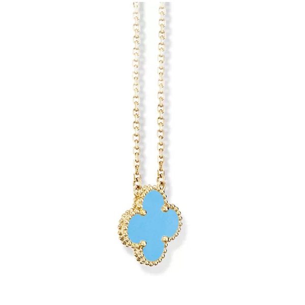 18K Vintage Alhambra Agent Pendant Necklace - 图片 2