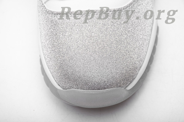 Top Version WMNS Air Jordan 11 Retro White Metallic Silver (W) AR0715-100 - 图片 15