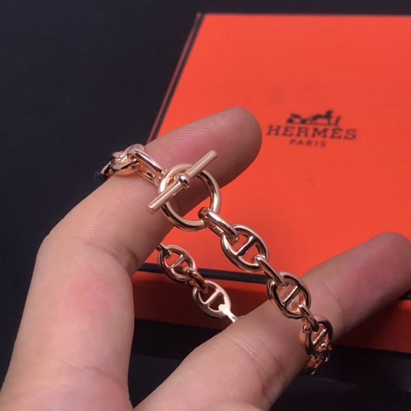 18K Chaine D'ancre H Bracelet - 图片 5