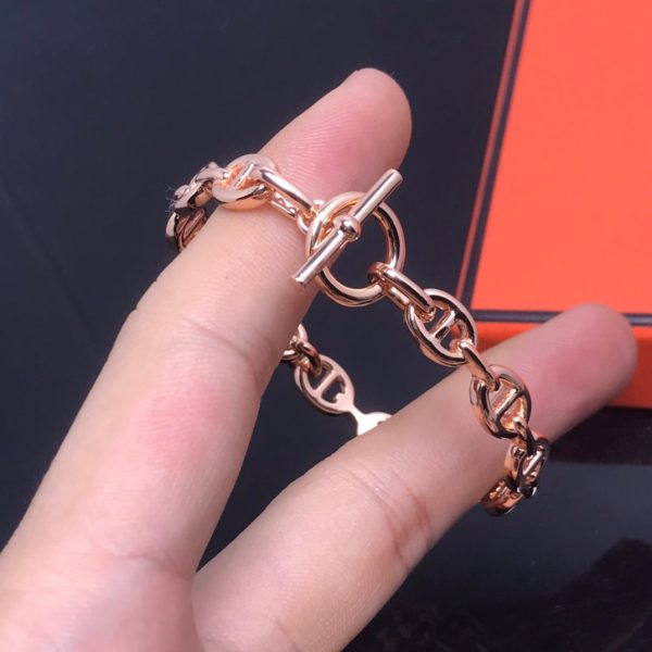 18K Chaine D'ancre H Bracelet - 图片 6