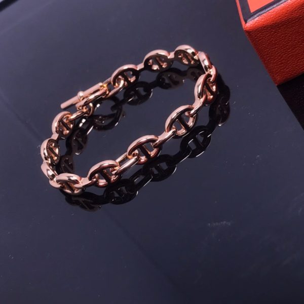 18K Chaine D'ancre H Bracelet - 图片 7