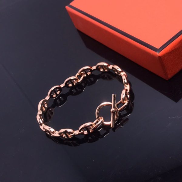 18K Chaine D'ancre H Bracelet - 图片 8