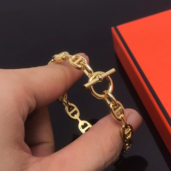 18K Chaine D'ancre H Bracelet - 图片 9