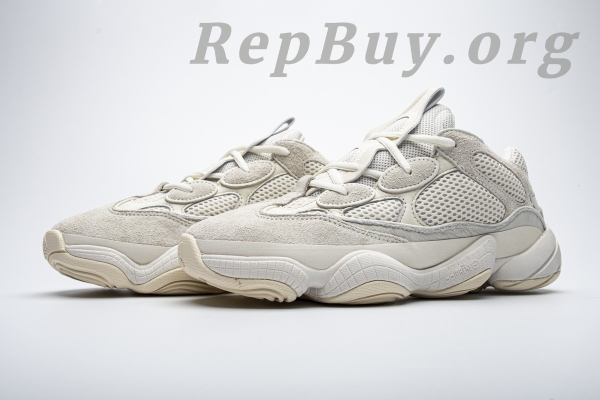 Top Version adidas Yeezy 500 Bone White FV3573 - 图片 3