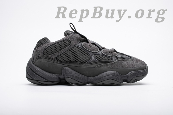 Top Version adidas Yeezy 500 Utility Black F36640 - 图片 3