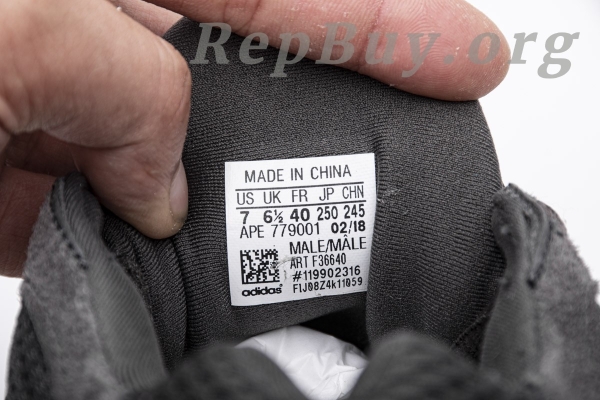 Top Version adidas Yeezy 500 Utility Black F36640 - 图片 6