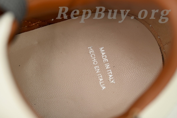 Zegna Tiziano Leather Low-top Sneakers In Beige - 图片 9