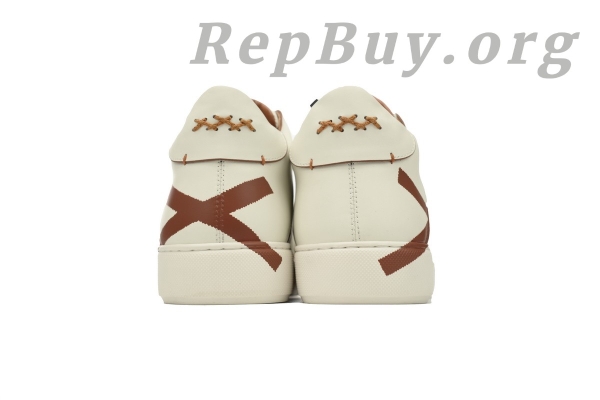 Zegna Tiziano Leather Mid-top Sneakers In Brown - 图片 3