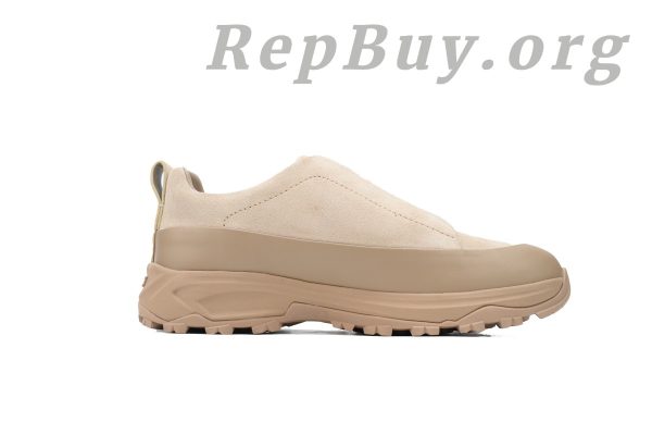 Zegna Triple StitchTM Monte Luxury Casual Shoes Suede Brown - 图片 2