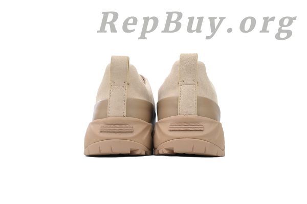 Zegna Triple StitchTM Monte Luxury Casual Shoes Suede Brown - 图片 3