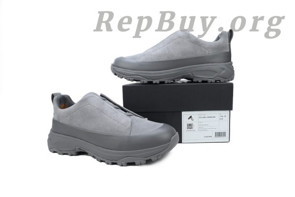 Zegna Triple StitchTM Monte Luxury Casual Shoes Suede Gray - 图片 10