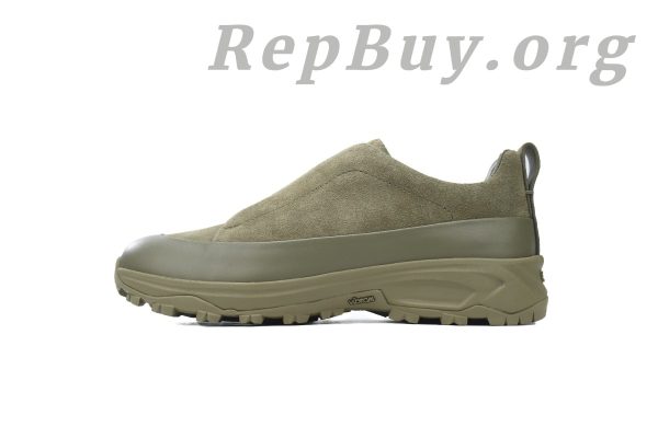 Zegna Triple StitchTM Monte Luxury Casual Shoes Suede Green