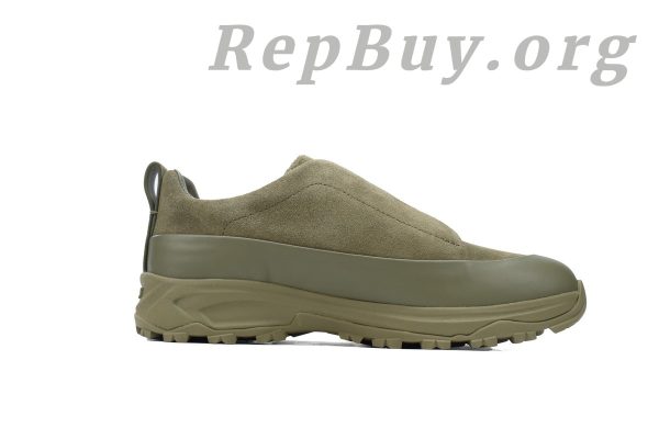 Zegna Triple StitchTM Monte Luxury Casual Shoes Suede Green - 图片 2